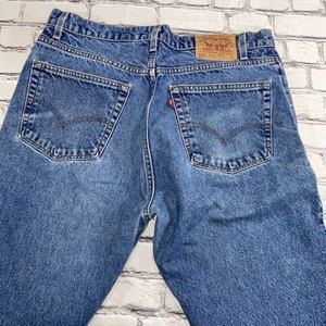 Levi 505 Vintage Jeans Regular Fit Straight Leg Made In USA Mens Size 38x28